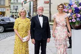 Queen Maxima Attends Ballet - Prague