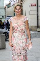 Queen Maxima Attends Ballet - Prague