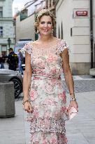 Queen Maxima Attends Ballet - Prague