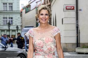 Queen Maxima Attends Ballet - Prague