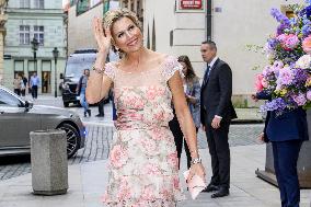 Queen Maxima Attends Ballet - Prague