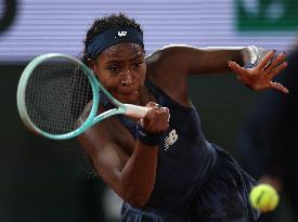 French Open - Semi-final - Lois Boisson v Coco Gauff