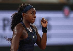 French Open - Semi-final - Lois Boisson v Coco Gauff