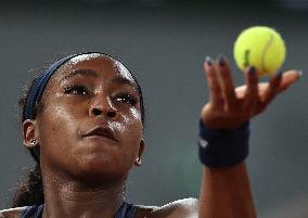 French Open - Semi-final - Lois Boisson v Coco Gauff