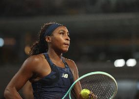 French Open - Semi-final - Lois Boisson v Coco Gauff