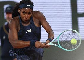 French Open - Semi-final - Lois Boisson v Coco Gauff