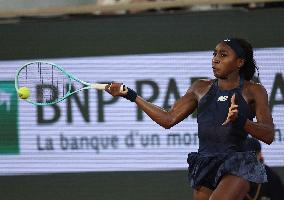 French Open - Semi-final - Lois Boisson v Coco Gauff