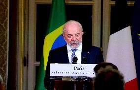 Macron Hosts Lula da Silva at Elysée Palace for State Banquet - Paris