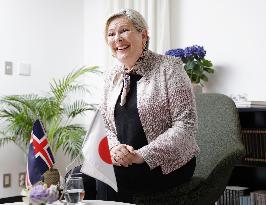 Icelandic President Tomasdottir