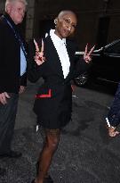 Cynthia Erivo At The Late Show - NYC
