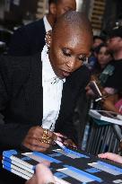 Cynthia Erivo At The Late Show - NYC