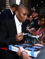 Cynthia Erivo At The Late Show - NYC