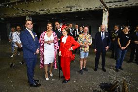 NATIONAL DAY 2025 ROYAL COUPLE VISITS GLASSBLOWING SCHOOL