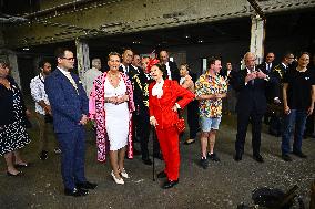 NATIONAL DAY 2025 ROYAL COUPLE VISITS GLASSBLOWING SCHOOL