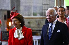 NATIONAL DAY 2025 ROYAL COUPLE VISITS GLASSBLOWING SCHOOL