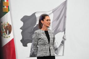 President Claudia Sheinbaum Holds Briefing - Mexico