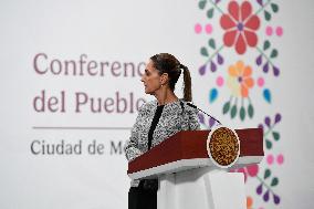 President Claudia Sheinbaum Holds Briefing - Mexico