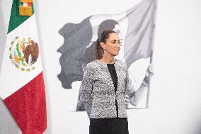 President Claudia Sheinbaum Holds Briefing - Mexico