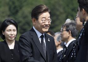New South Korean President Lee