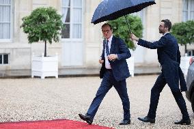 State diner with Brazilian President at the Elysee - Paris