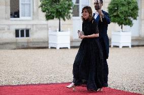 State diner with Brazilian President at the Elysee - Paris