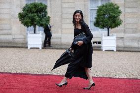 State diner with Brazilian President at the Elysee - Paris