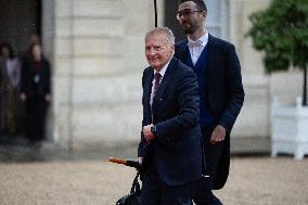 State diner with Brazilian President at the Elysee - Paris