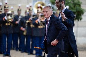 State diner with Brazilian President at the Elysee - Paris