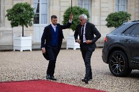 State diner with Brazilian President at the Elysee - Paris