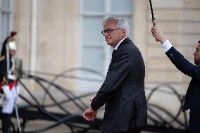 State diner with Brazilian President at the Elysee - Paris