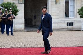 State diner with Brazilian President at the Elysee - Paris