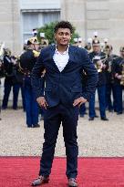 State diner with Brazilian President at the Elysee - Paris