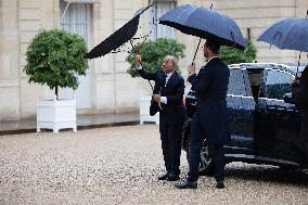 State diner with Brazilian President at the Elysee - Paris