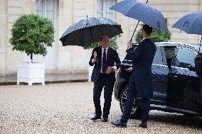 State diner with Brazilian President at the Elysee - Paris