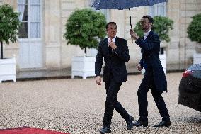 State diner with Brazilian President at the Elysee - Paris
