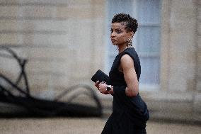 State diner with Brazilian President at the Elysee - Paris