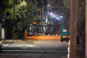 Israeli Forces Raid Qalqilya - Palestine