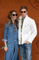 2025 French Open - Celebrities At Village Day 13 NB