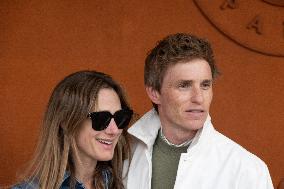 2025 French Open - Celebrities At Village Day 13 NB