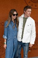 2025 French Open - Celebrities At Village Day 13 NB