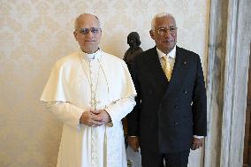 Pope Leo XIV Meets Antonio Costa - Vatican