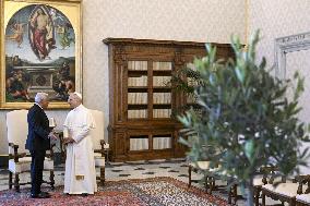 Pope Leo XIV Meets Antonio Costa - Vatican