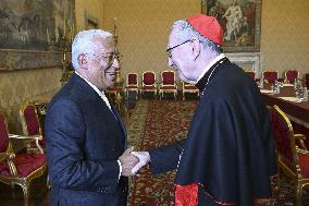 Pope Leo XIV Meets Antonio Costa - Vatican