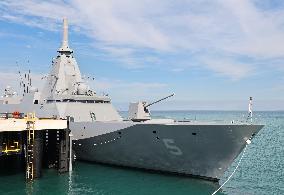 MSDF destroyer visits port in Darwin