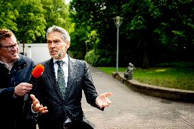 PM Dick Schoof Arrive At Cabinet Meeting - Netherlands