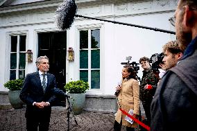 PM Dick Schoof Arrive At Cabinet Meeting - Netherlands