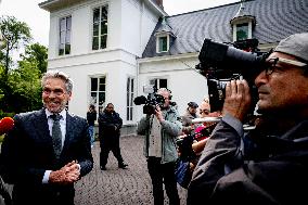 PM Dick Schoof Arrive At Cabinet Meeting - Netherlands