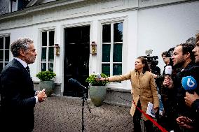 PM Dick Schoof Arrive At Cabinet Meeting - Netherlands