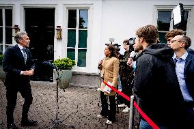 PM Dick Schoof Arrive At Cabinet Meeting - Netherlands