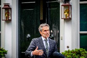 PM Dick Schoof Arrive At Cabinet Meeting - Netherlands